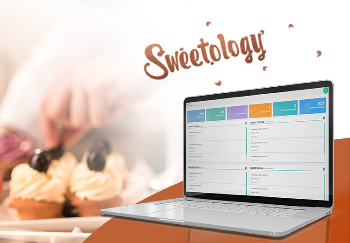 Sweetology - Web app for stock management and bakery laboratory activity